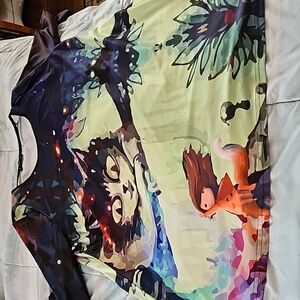 C. Dear Cat, Girl, Fox Dress Size 2XL